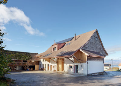 Rénovation d’une ferme à Châbles